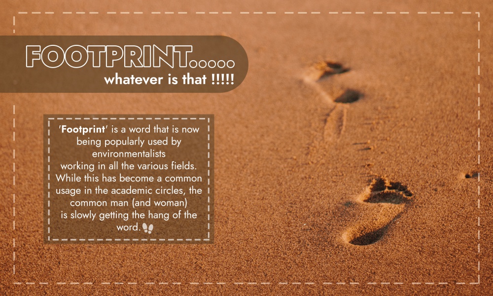 Footprint.....whatever is that !!!!! djjs blog