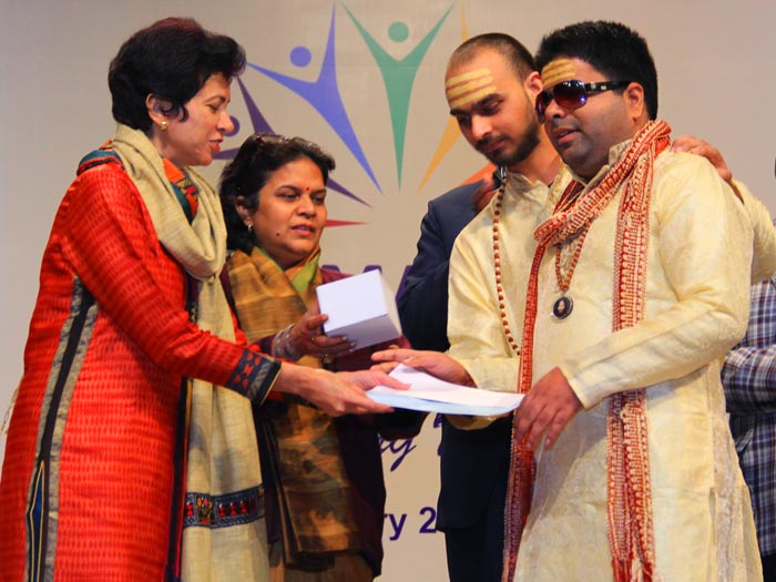 Antardrishti won first prize in National Music and Dance competition