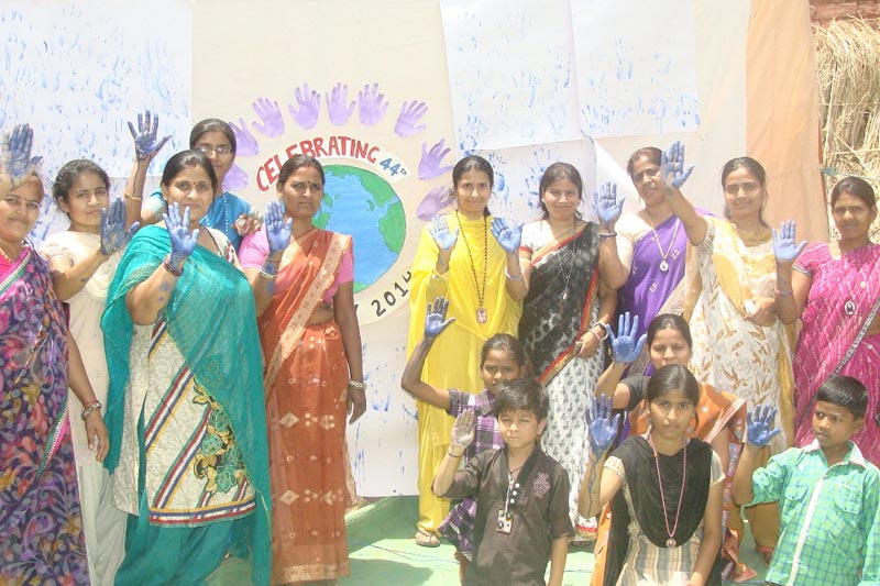 Sanrakshan marks Earth Day 2014 @ DJJS Gwalior Branch