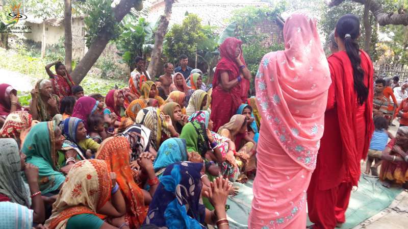 DJJS and WEIF Undertake Village Improvement Project in Bihar: Making Families Self Sustainable