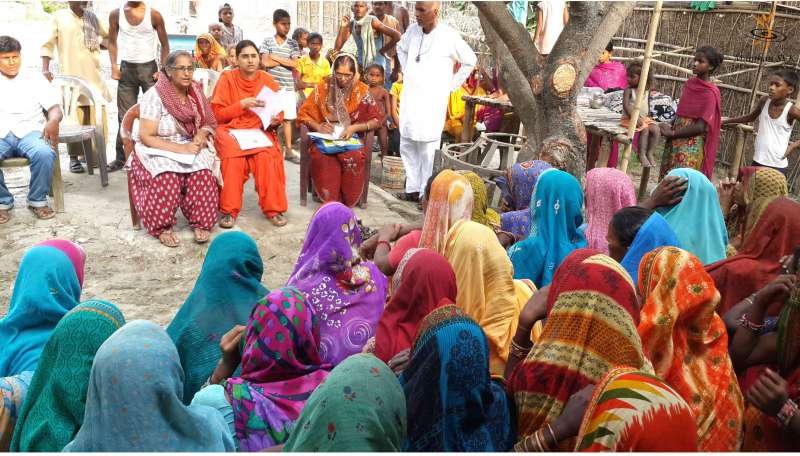 DJJS and WEIF Undertake Village Improvement Project in Bihar: Making Families Self Sustainable