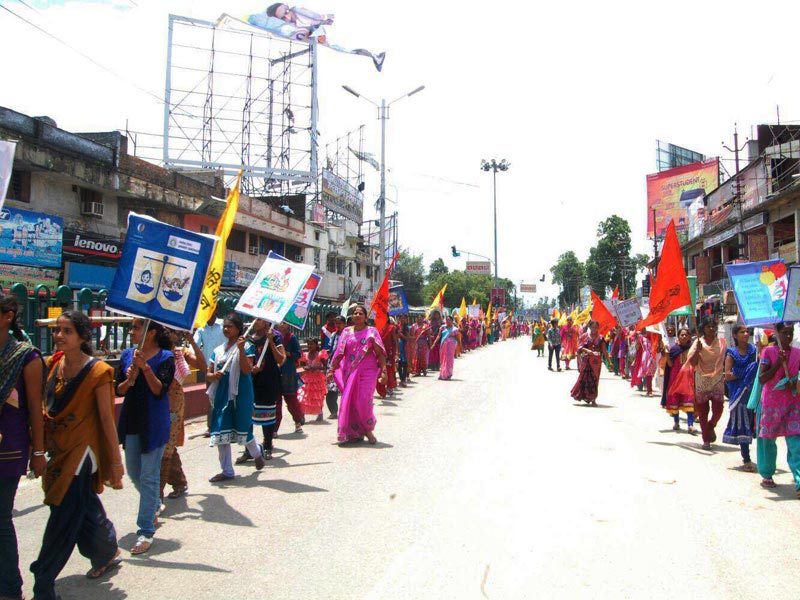 Intolerance march against Female Feticide in Gorakhpur, U.P.