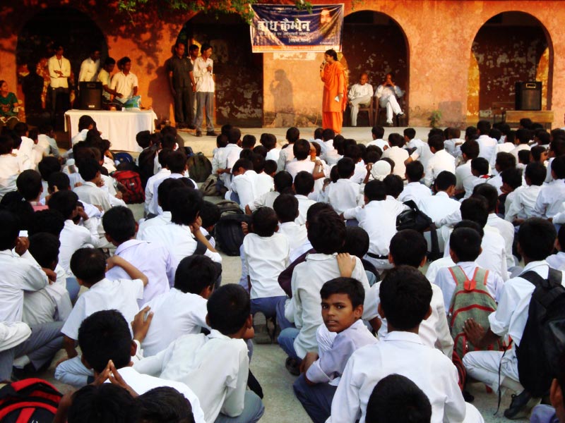 Students trained to ‘Identify the Bad & Resist it’, under Bodh Campaign