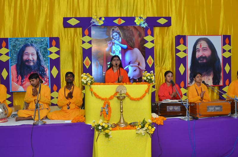 Gospel truth and divine acts of Shri Krishna unraveled by DJJS in Amritsar