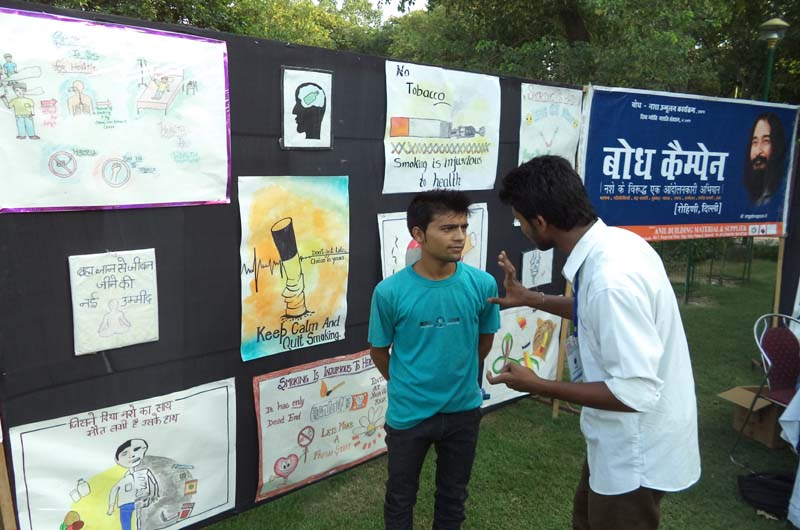 BODH Campaign covers the Parks around Delhi