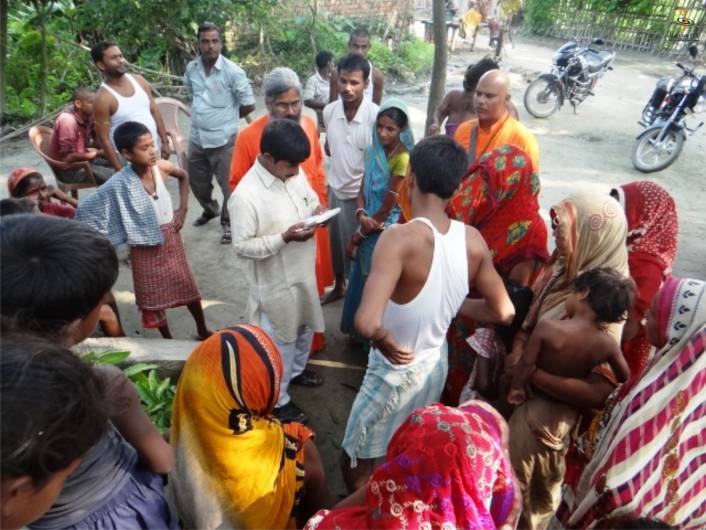 Mango saplings distributed under Village Improvement Project