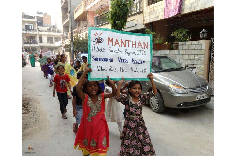 Manthanites propagate eco-friendly Diwali celebration