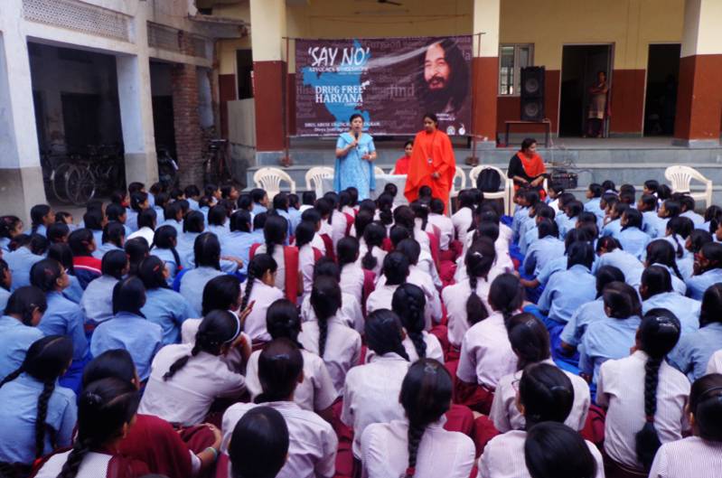 Ambala city witnessed the loud voice of students saying 'No to Drugs' in Haryana