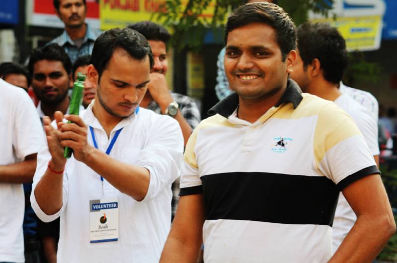 People won accolades during ‘Quiz on Drugs’ held at Nehru Place Market | Bodh Campaign