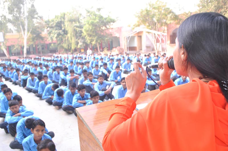 'Right education can prevent drug abuse amongst students’ said Sadhvi Ji at Sirsa, Haryana