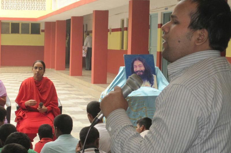 Tamaso Ma Jyotir Gamaya Darkness fades…….Brilliance of divine light pervades!!