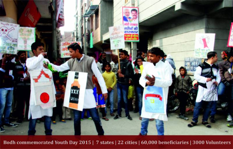 DJJS marked National Youth Day in 22 cities under Bodh