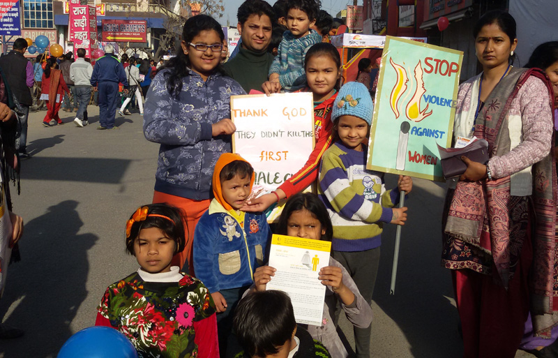 Awareness Generation over Female Feticide at Jagran Konnexion Meerut