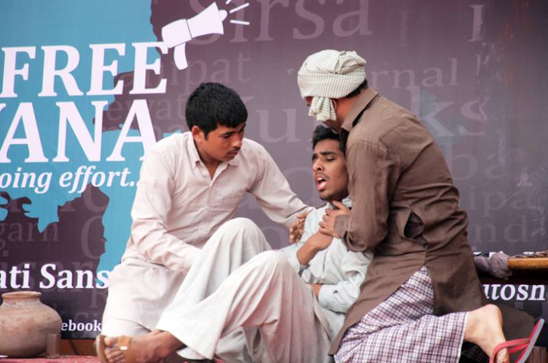 Bodh sensitized masses against drug abuse in Sirsa, Haryana