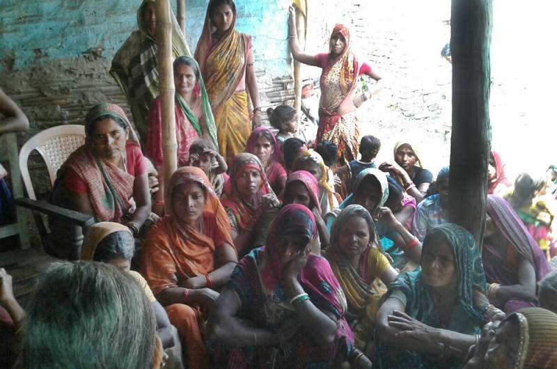 Distribution of vegetable seeds to the Village of Lakshminiya, State of Bihar