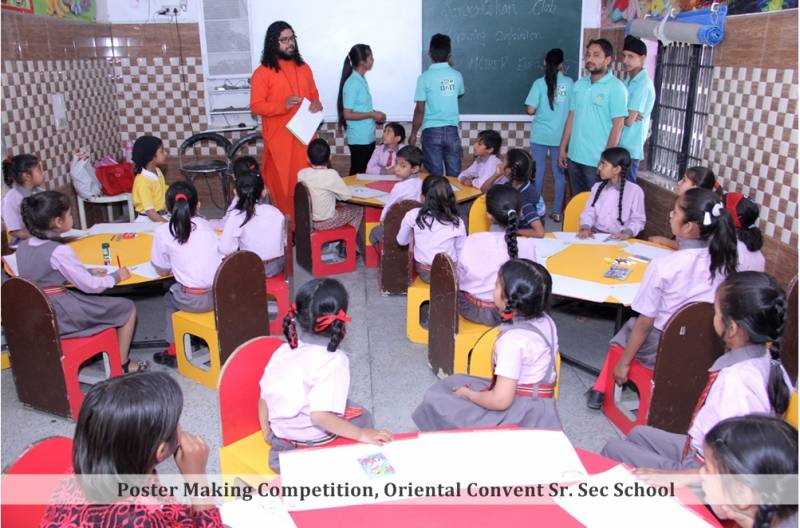 Young inheritors of Earth sketch their commitments to conserve Nature on Earth Day 2015