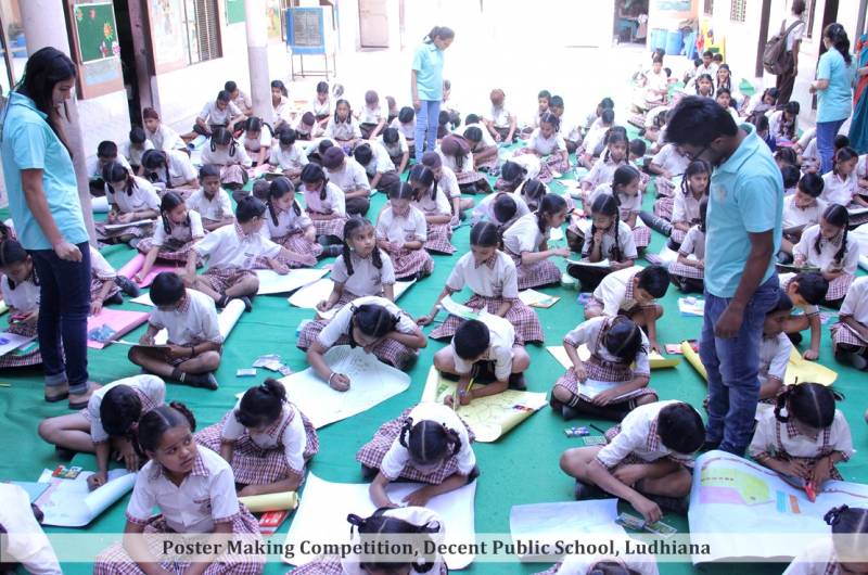 Young inheritors of Earth sketch their commitments to conserve Nature on Earth Day 2015