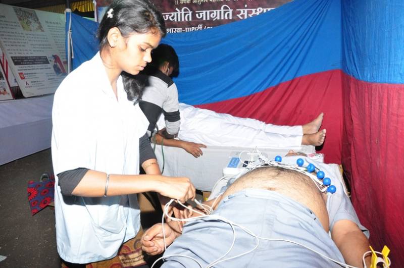 Four days Health Camp held in Pathardi, Maharashtra