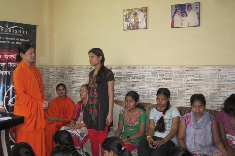 Motivational Discourse Organized by Antardrishti for Specially Abled Children @ Rama Vihar Girls Hostel