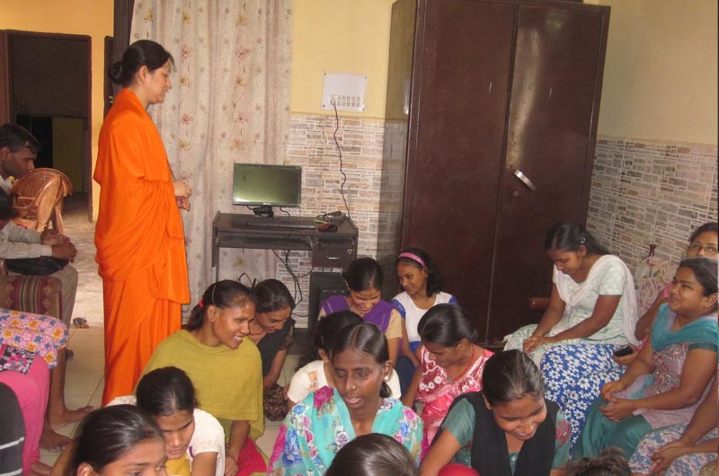 Motivational Discourse Organized by Antardrishti for Specially Abled Children @ Rama Vihar Girls Hostel