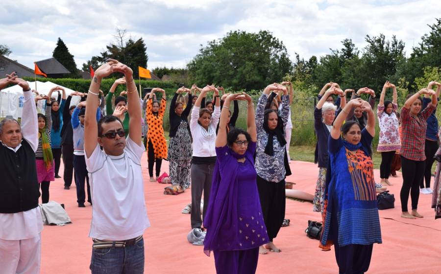 DJJS marked International Yoga Day 2015 through nationwide Vilakshan Yog Shivirs