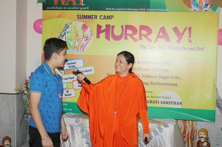 DJJS' WAY team organized a 2-day summer camp -'HURRAY!' for teens