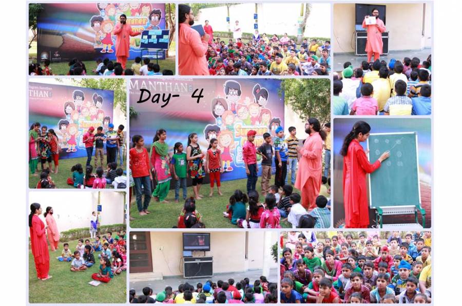 Summer Camp in Ludhiana: Manthanites act, reflect and perform