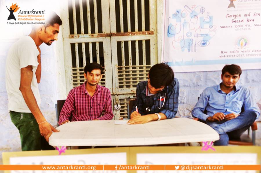 Antarkranti revitalizing Prisoner's Health @ Jamnagar District Jail, Gujarat
