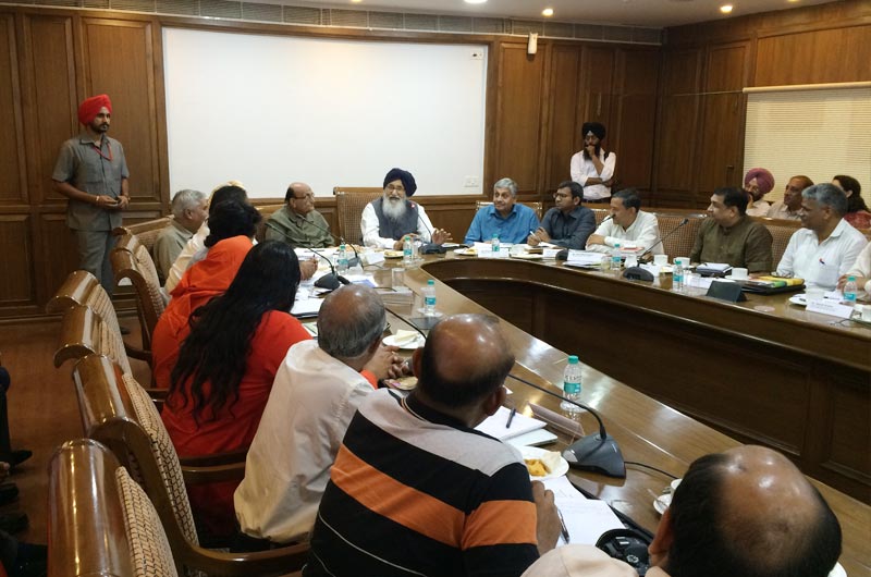 DJJS representatives associated with Kamdhenu project were invited on July 15 along with other scientists at a meeting hosted by Punjab Chief Minister Sardar Parkash Singh Badal