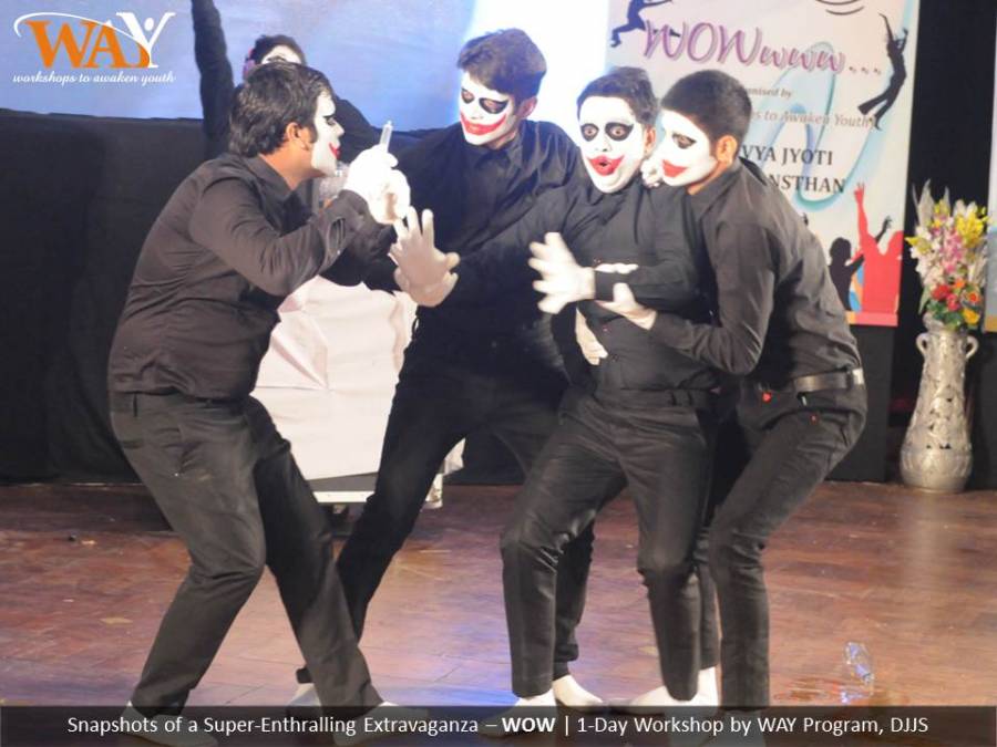 'WOW!- A Flight with the Wings of Wisdom' by WAY (Youth-based program of DJJS) at Aiwan-e-Ghalib auditorium, ITO