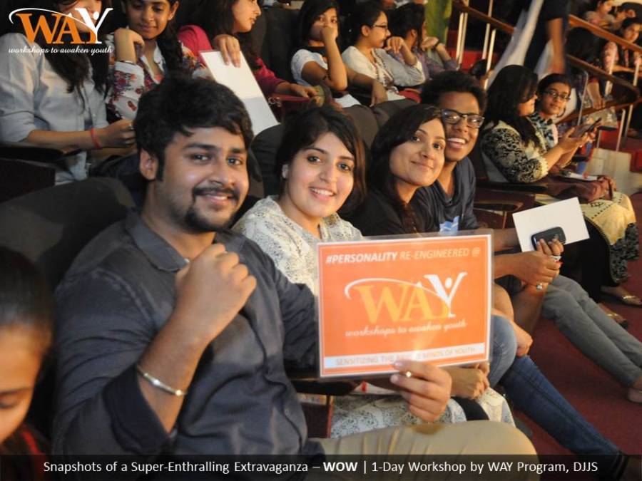 'WOW!- A Flight with the Wings of Wisdom' by WAY (Youth-based program of DJJS) at Aiwan-e-Ghalib auditorium, ITO