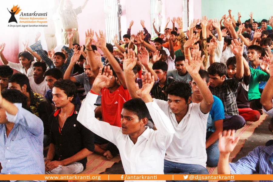 Guru Puja Mahotsava - A day soaked in devotion for Jail inmates