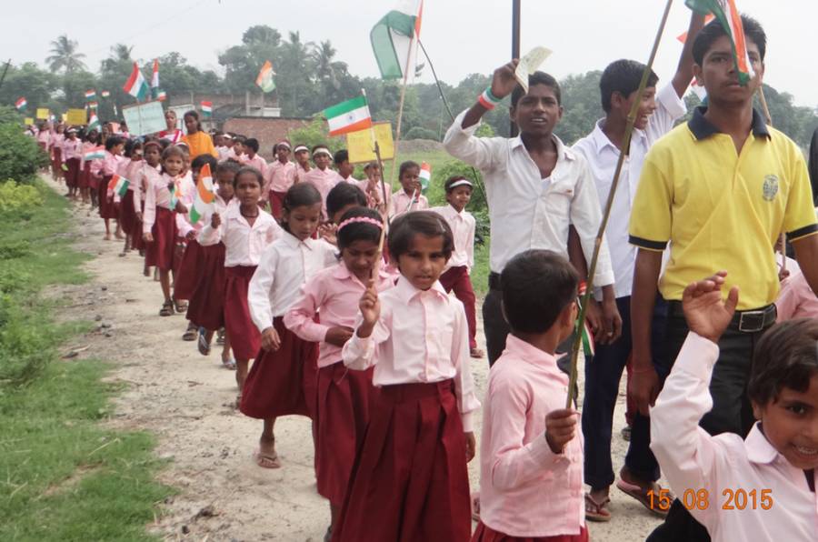 Independence Day was celebrated with much fervour in Bihar