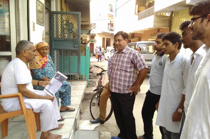 Bodh, DJJS surveyed Badli Village for Drug Abuse