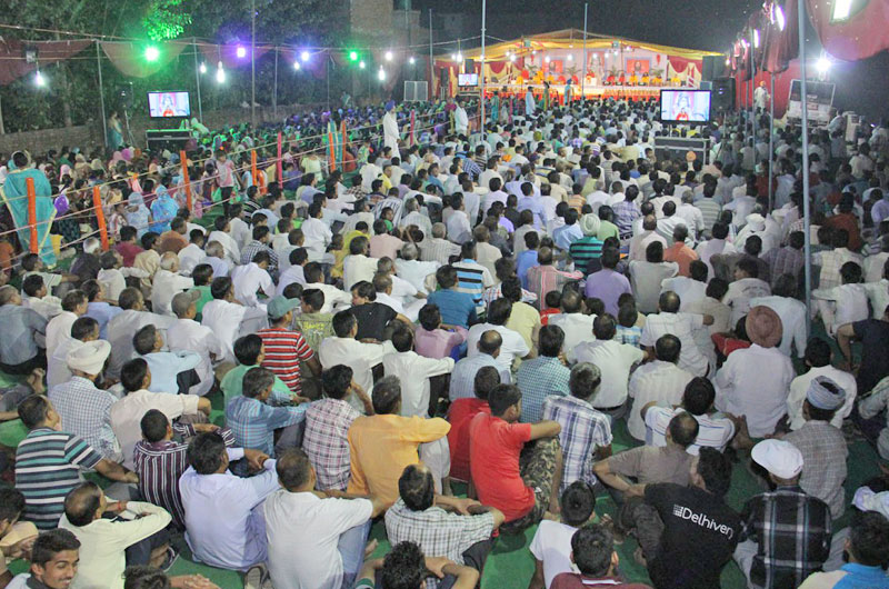 Shrimad Bhagwat Katha Witnessed Firm Faith and Belief from the Masses of Ludhiana, Punjab