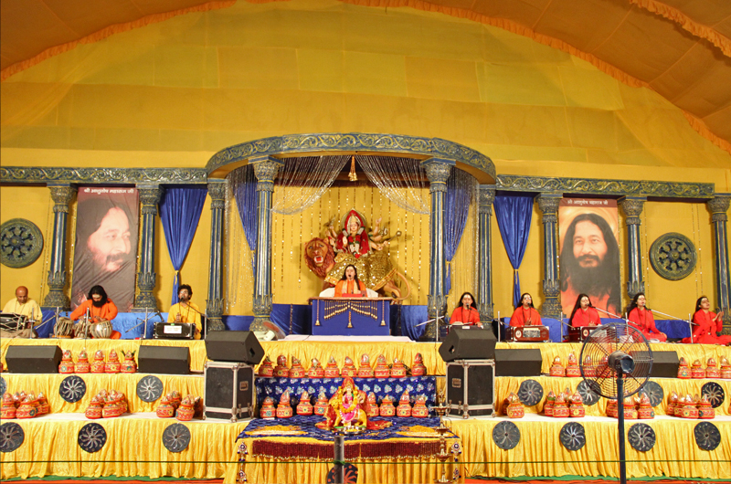 Shrimad Devi Bhagwat Katha Led Gurgaon Devotees from Self-indulgence to Self Realization