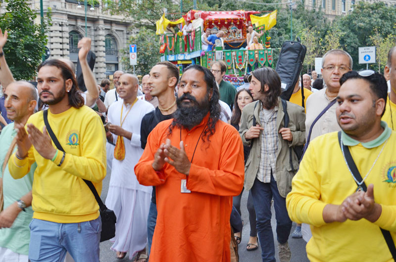 DJJS enlightening the path of peace in Milan, Italy