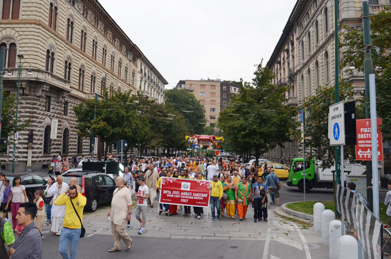DJJS enlightening the path of peace in Milan, Italy