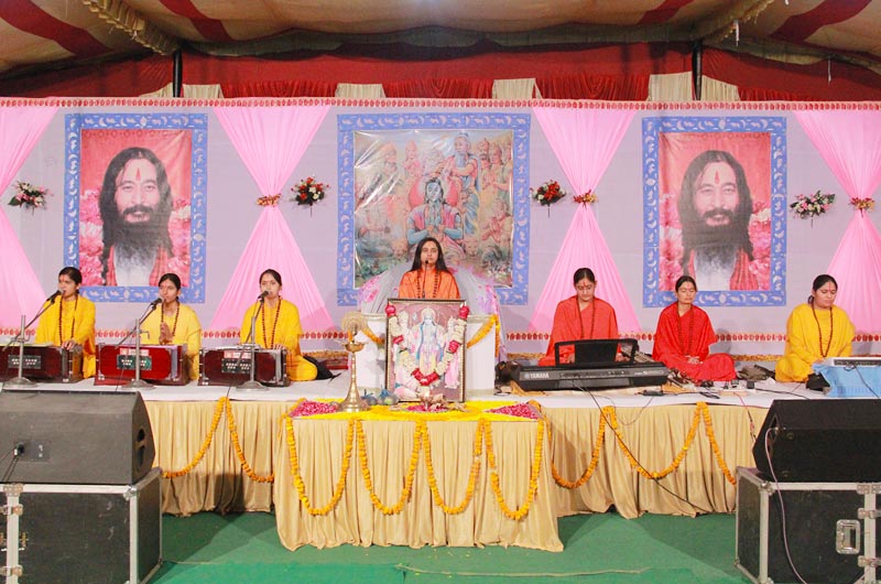 Sacred drops of Shri Ram Katha enriching spiritual vibes in Ludhiana, Punjab