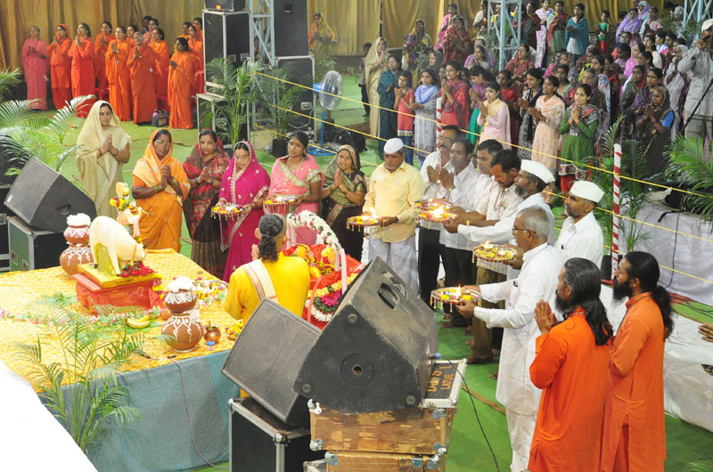 Pathardi (Maharashtra) Experienced Blissful Vibes Through Shrimad Bhagwat Katha