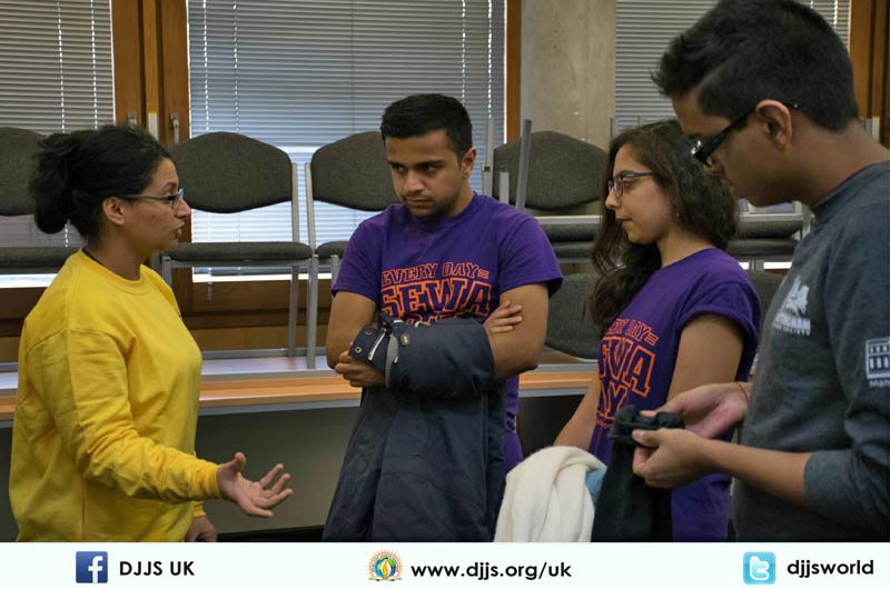 DJJS organized Meditation and Yoga Session for the Youth of Nottingham University, U.K.
