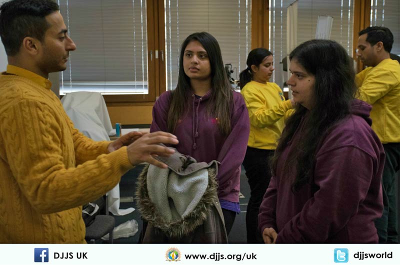 DJJS organized Meditation and Yoga Session for the Youth of Nottingham University, U.K.