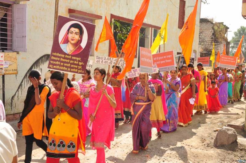 The torch bearers of rigorous activism against gender based violence set tone of awakening in Pathardi after Latur in Maharashtra