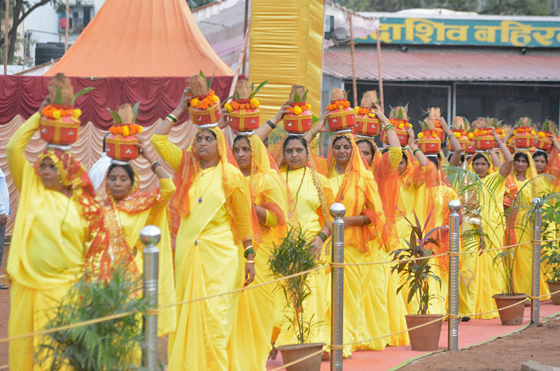 Shri Ram Katha Implores Pune, Maharashtra Congregation to Delve the True Knowledge of God's Kingdom within One's Soul