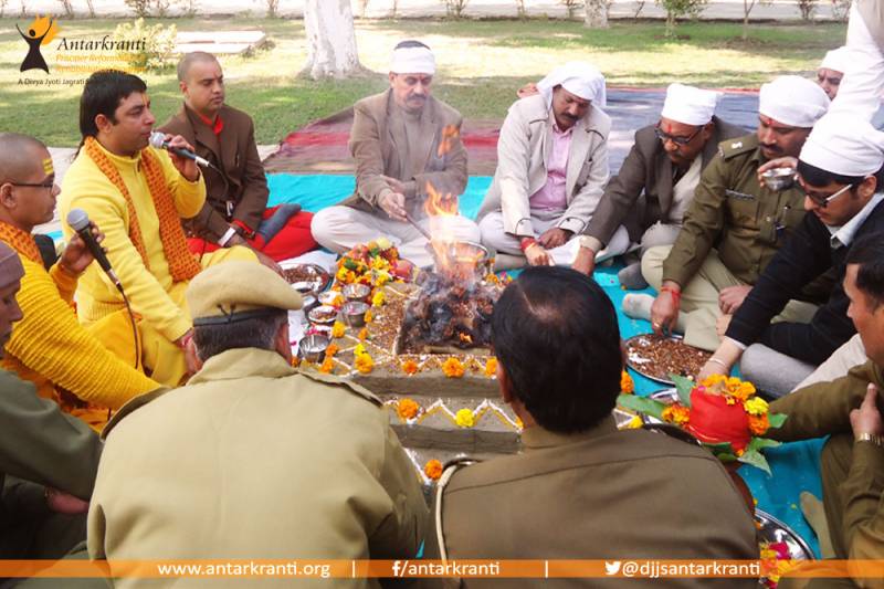 DJJS performed Yagya at District Jail, Karnal for  Serenity and Peace