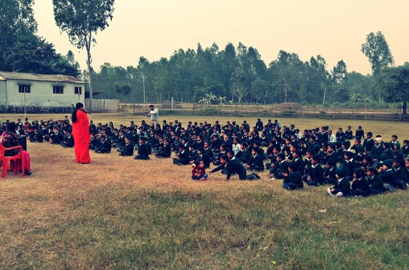 DJJS organized a workshop for students in Nepal on Drug Abuse
