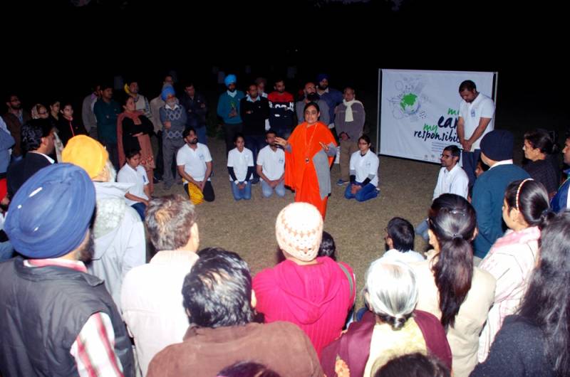 MY EARTH MY RESPONSIBILITY CHANDIGARH CHAPTER|DJJS Nature Conservators perform Nukad Natak to mobilize pro-environmental action in Sec 36, Chandigarh