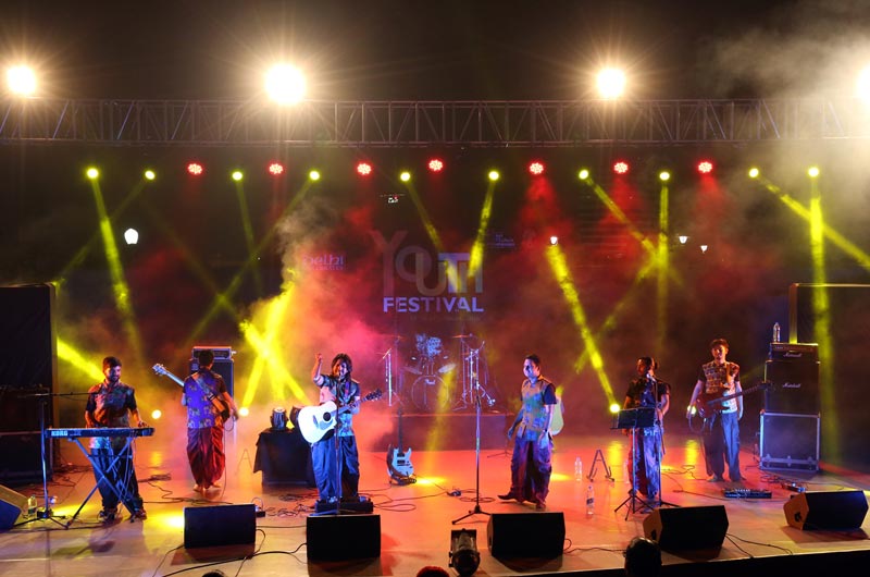 SAM rocks Youth Festival 2016 by Delhi Government