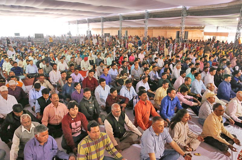 Rekindling the Path to Divinity within at Monthly Congregation, New Delhi