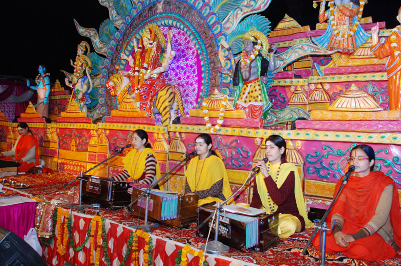 Mata Ki Chowki Spiritually Invigorated the Holy Masses  of Kalka